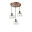 Luminaire dôme grappe 3 lumières Milbourn-29566695-29566698-29566699