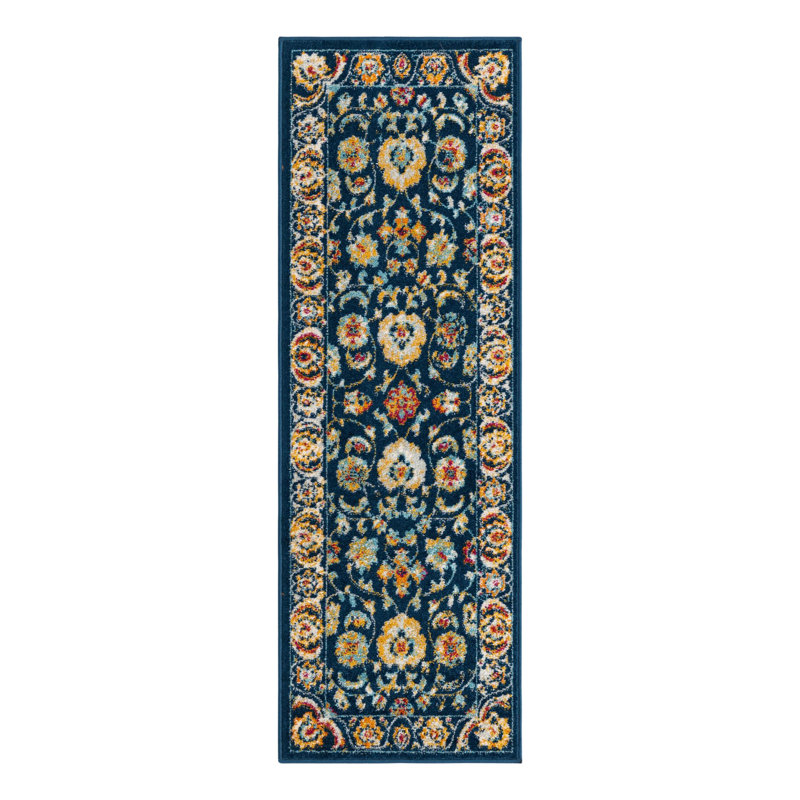 Arenas Floral Indoor Rug, Runner 2' x 6'