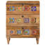 50cm W Solid Wood Bedside Table