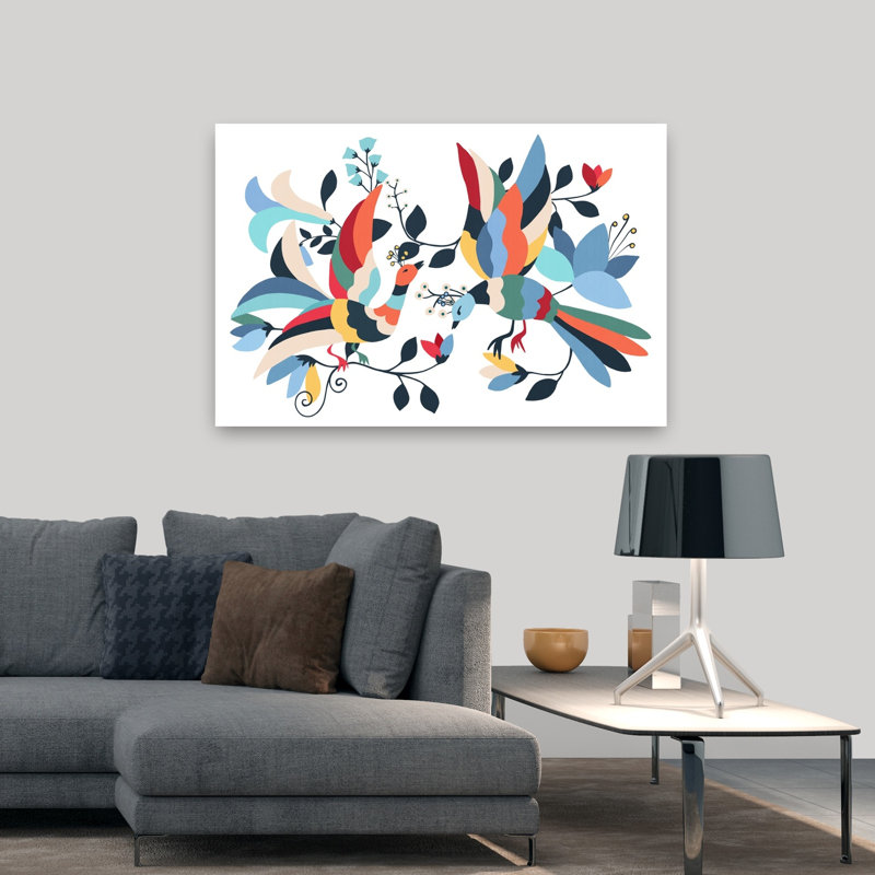 Art contemporain, art contemporain abstrait, H 32 po x l 48 po