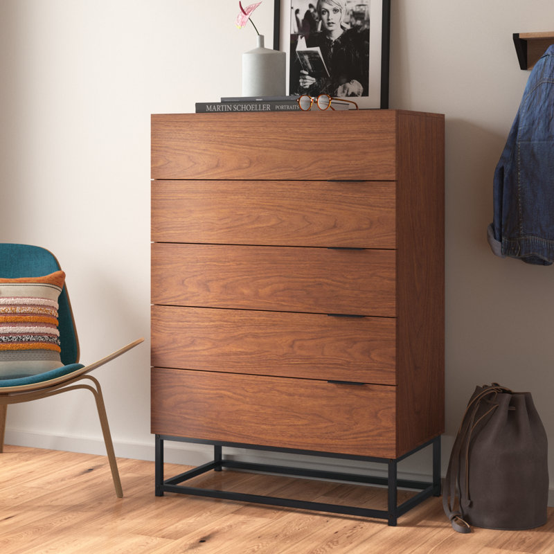 Commode 5 tiroirs Aracelia