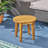 Outdoor 16" Acacia Wood Side Table-1972480037