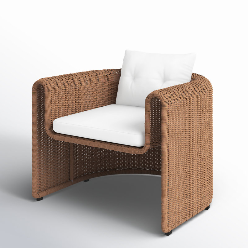 Manhart Patio Chair with Cushions