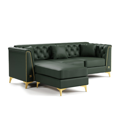 81.5" W Chesterfield Sofa