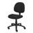 Jea Swivel Posture Chair, Contoured Seat And Back, Blue Tweed, Wheels-117561171