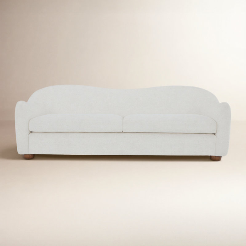 Elwood Sofa, Ecru Performance Weave