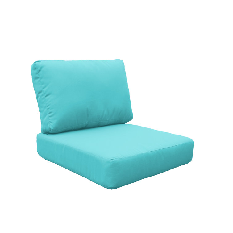 Outdoor 6'' Lounge Chair Seat / Back Cushion