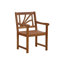 Annekatrin 4 - Person Wood Patio Dining Set with Square Table
