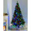 6.89' H Lighted Artificial Spruce Christmas Tree