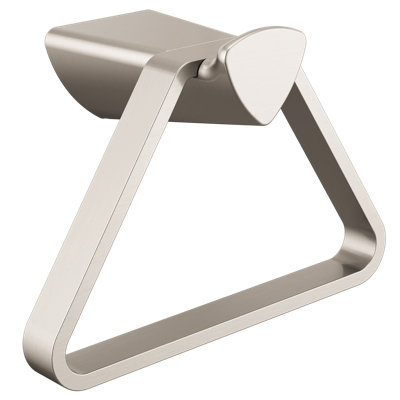 Zura Triangular Wall Mounted Towel Ring