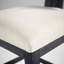 Sedia Upholstered Stool with Solid Wood Frame