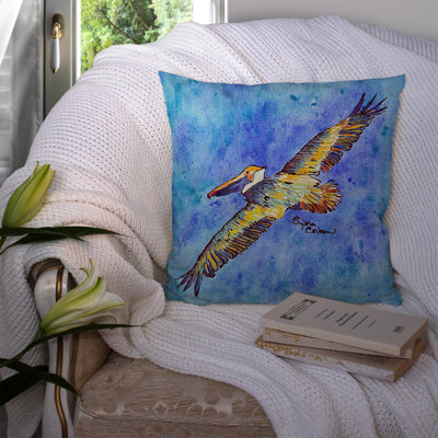 Pelican Indoor/Outdoor Throw Pillow