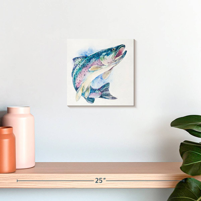 Crowle Sea Life Rainbow Trout, H 10 po x l 10 po