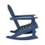Chaise Adirondack à bascule en plastique / résine Laguna (ensemble de 4)-65686985