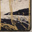 Tapis abstrait moderne noir Res Resid-100710771