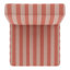 Coussin de chaise longue d'extérieur 25 po Lani-35152432