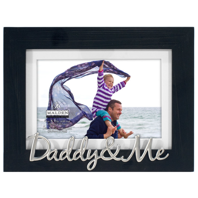 Black Wood Embossed Picture Frame