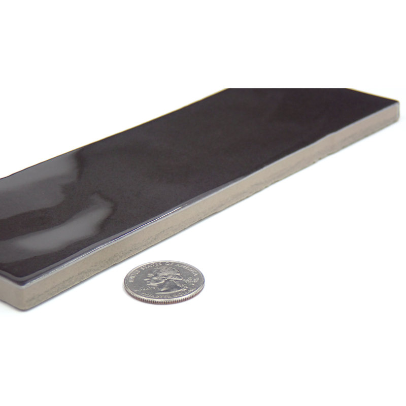 Passion 2.56 W x 7.87 L Tile, Nero