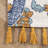Thomas Paul Octopus Handmade Cotton Tasseled Blue/Orange Rug-2010759816