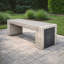 Malibu Bench - Cast Stone Outdoor Bench