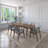 Iveta Rectangular Extendable Dining Table-1454954891