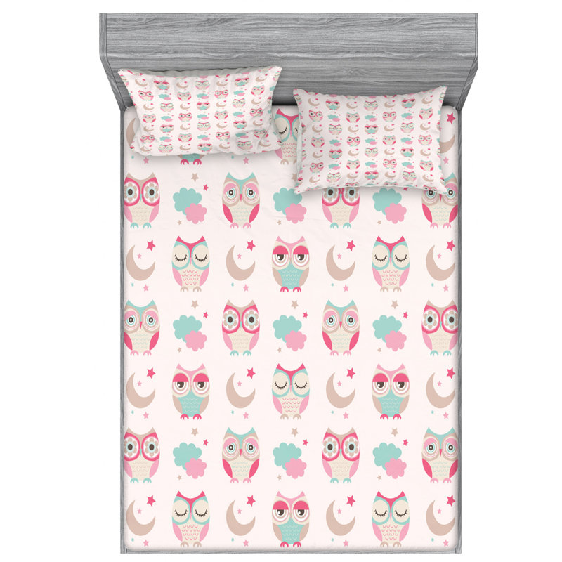 Microfiber Sheet Set, Twin Sheet Set with Fitted Sheet