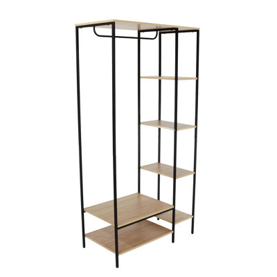0 Door Manufactured Wood Wardrobe