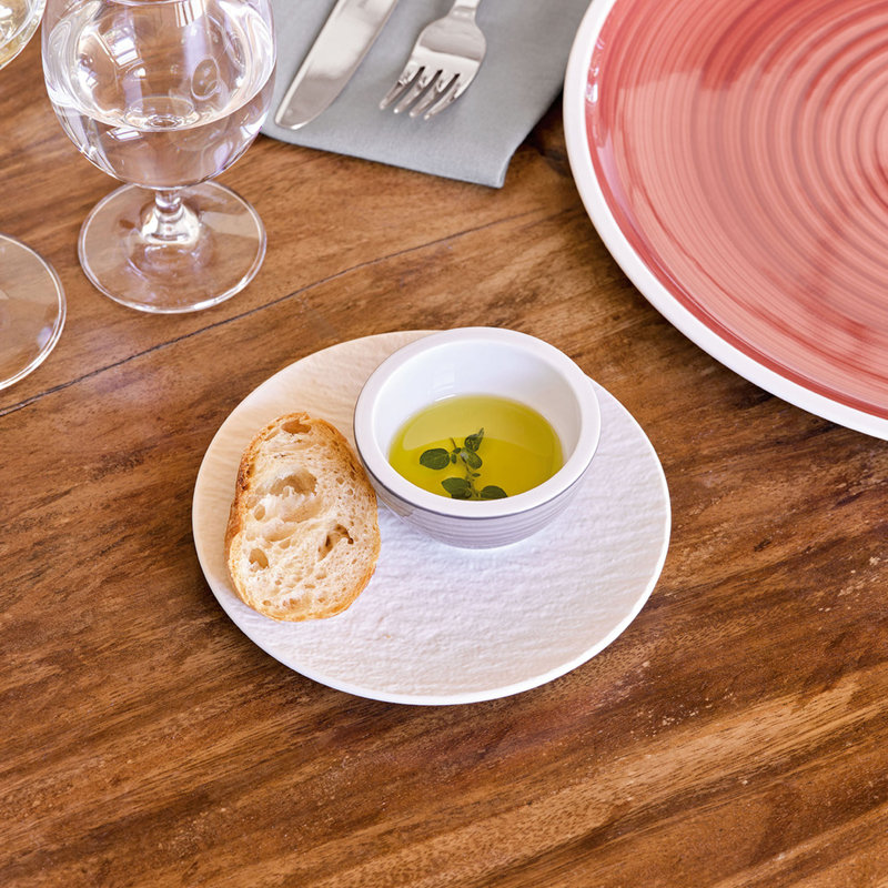 Villeroy & Boch Manufacture Rock 6.25" Bread and Butter Plate, White