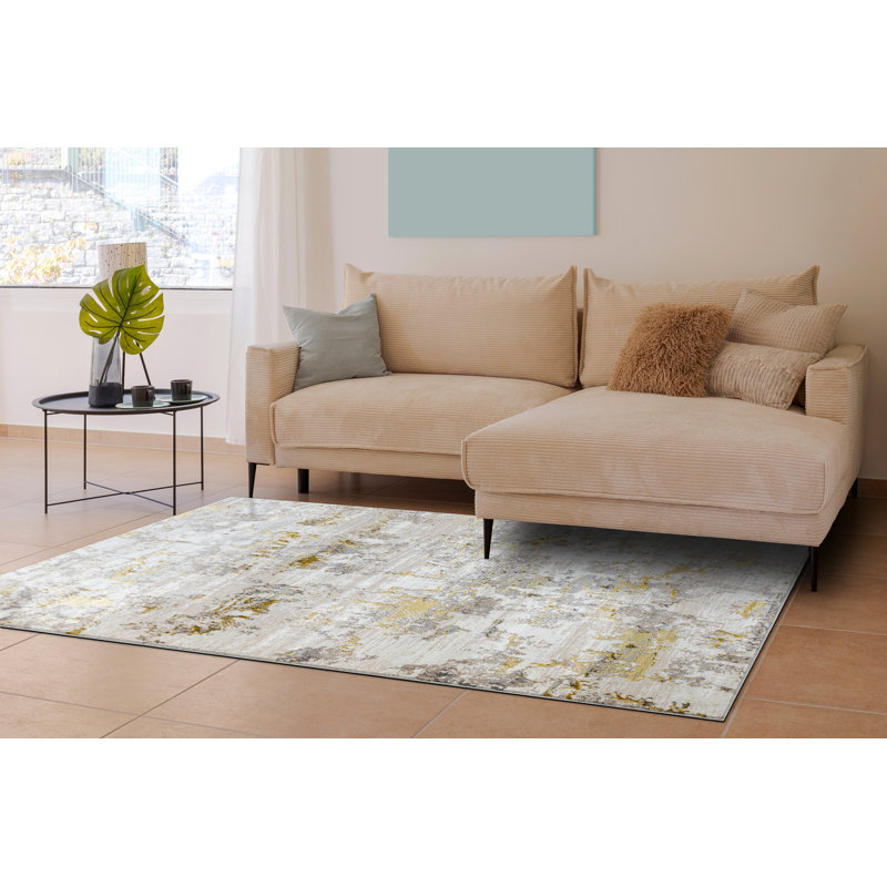 Jayson Abstract Area Rug, Rectangle 120 x 170cm