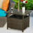 Mercedes Square Outdoor Side Table Yes , 22 " W 22 " D