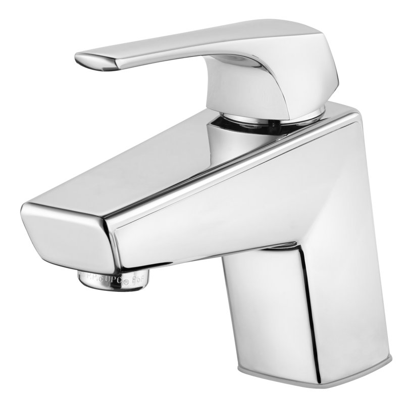 Arkitek Single Control Faucet with Drain Assembly, Polished Chrome