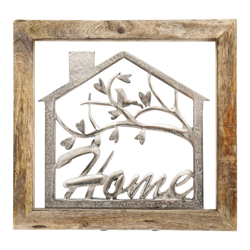 Farmhouse Trees And Nature Wall Decor on Metal