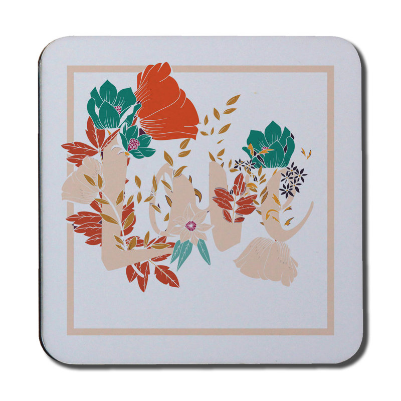 Square 6 Piece Coaster Set
