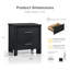 Table de chevet 2 tiroirs avec ports USB Heroux-999832242