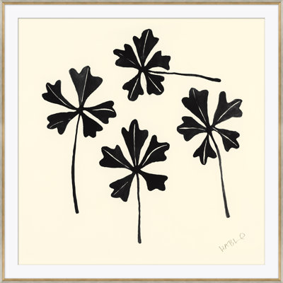 «Trefoil» par Susan Hable, peinture sur cadre