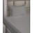 Ambesonne Herringbone Sheet Set Diagonal Chevron Art Dark Brown and White-109250989