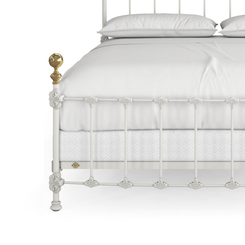 151 Palatial Bed | Complete Standard, Matte White, California King