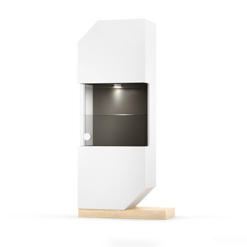 Calumet Display Cabinet, White