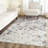 Makeba Floral Ivory/Gray/Purple Area Rug-54242948