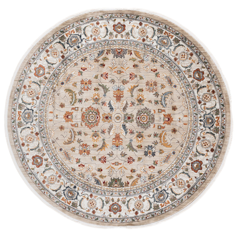 Lauren Ralph Lauren 1100 Performance Oriental Rug, Square 6'7"