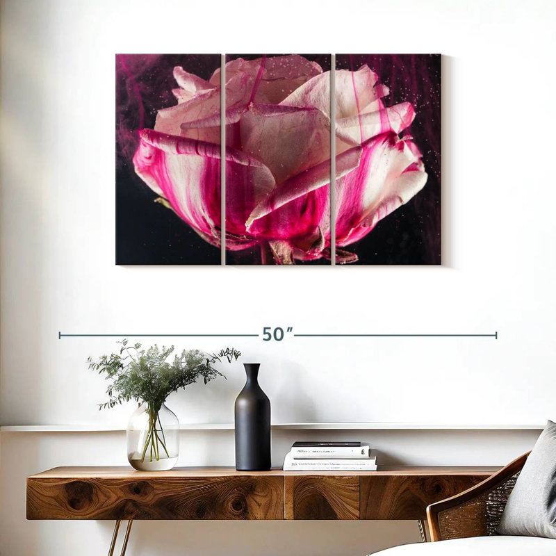Rose moderne Harnek, H 24 po x l 38 po