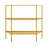 Not For Nothing 38'' W Powder Coated Aluminium Shelving Unit-74747908