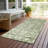 Machine Washable Indoor/Outdoor Xhevrie Aloe Rug-1223211314