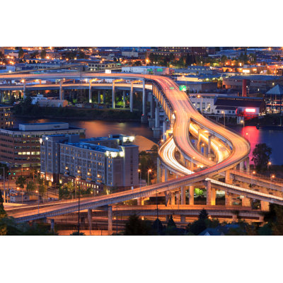 Interstate 5 by Jose1983 - Wrapped Canvas Print