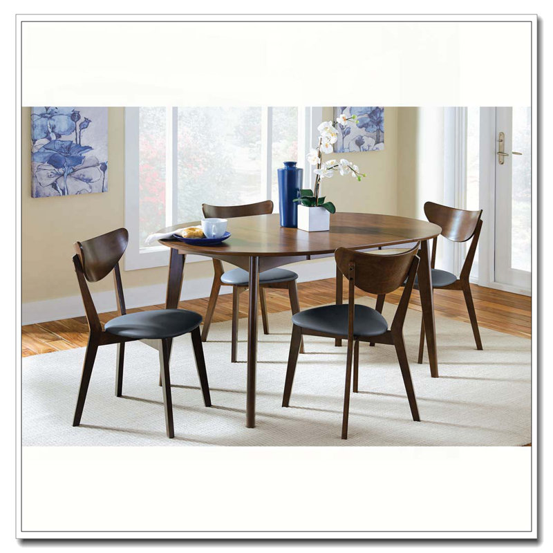 Thomson Dark Walnut Extension Leaf Dining Table
