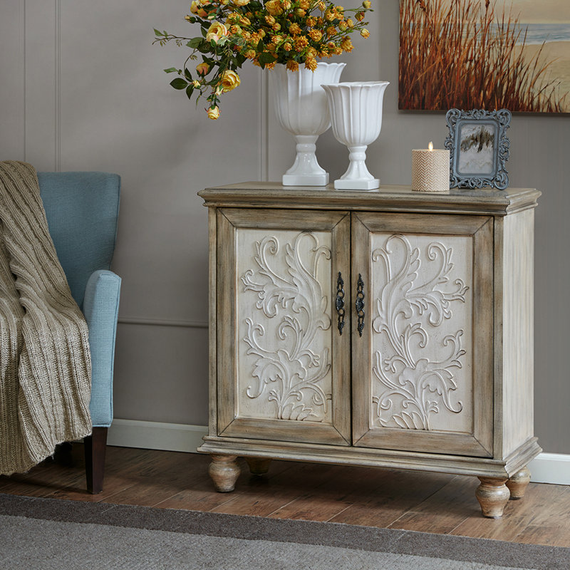 Armoire de rangement à 2 portes en bois naturel, porte d'entrée, loquets magnétiques, pieds en oignon, tablette réglable, assemblage requis avec les outils fournis