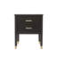 Cormac 50cm W Solid + Manufactured Wood Bedside Table-2029136597