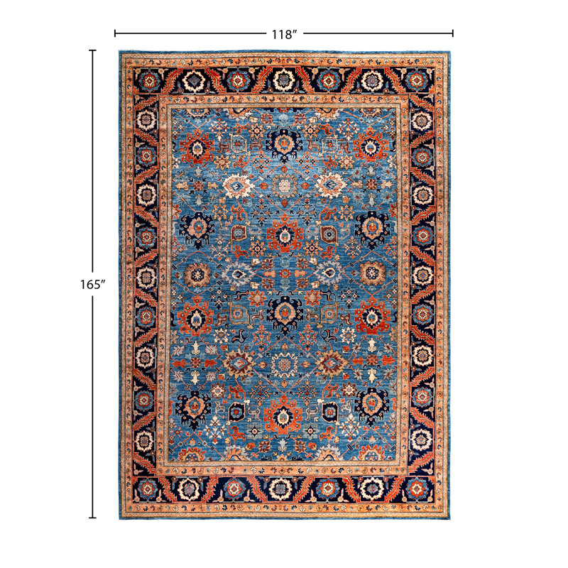 Serapi One-of-a-Kind 9' 10" X 13' 9" Hand Knotted Area Rug