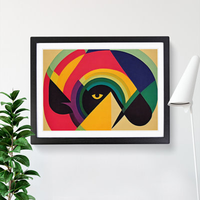 Striking Modern Abstract Art - Single Picture Frame Print