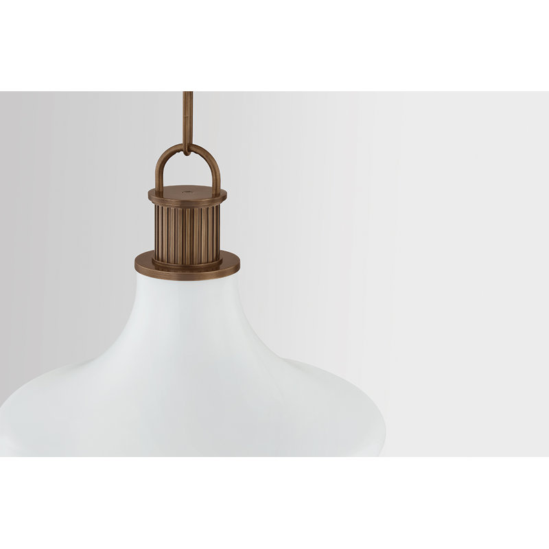 Luminaire suspendu Barryville, H 20,25 po x l 15,75 po x P 15,75 po, 25 W